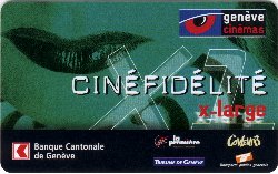 Carte Ciné Fidélité CF9 - face