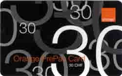 Carte recharge Orange ROR7 - face