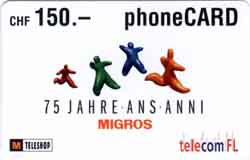 Carte Telecom FL FL20 - face