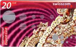 Carte Swisscom SC8 - face